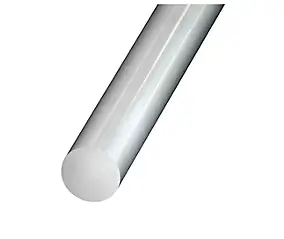 Rond aluminium brut ø6 mm, 1 m Argent