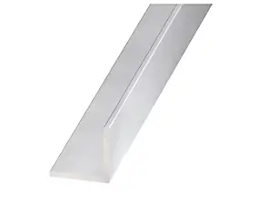 Cornière aluminium anodisé 20 x 20 mm, 2,50 m