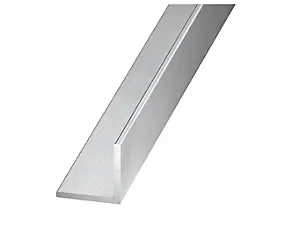 Cornière égale aluminium brut 40 x 40 mm, 2 m