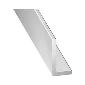 Cornière inégale aluminium brut 20 x 10 mm, 2 m