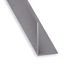 Cornière inégale PVC 20 x 10mm, L. 2 m CQFD