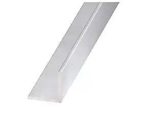 Cornière aluminium anodisé 25 x 25 x 1,5 mm, 2,50 m