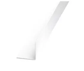 Cornière PVC laqué blanc 20 x 20 mm, 2 m