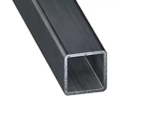 Tube carré profilé à froid argent 1,2 cm CQFD
