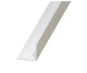 Cornière aluminium brossé 30 x 30 mm, 1 m