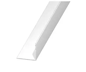 Cornière aluminium argent 15 x 15 mm, 2,5 m