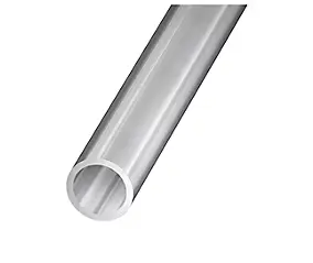 Tube rond aluminium brillant 10 mm, 1 m