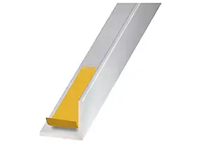 Cornière adhésive aluminium 20 x 20 mm Ep. 2 mm, 2,5 m