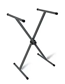 Tréteau pliant multifonction en acier époxy CQFD Campus anthracite H. 38 à 95 cm