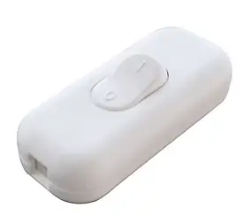 Interrupteur à bascule bipolaire TIBELEC 6A 250V blanc