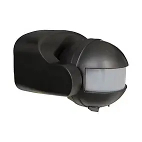 Détecteur de mouvement TIBELEC 1000W noir