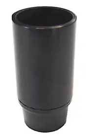 Douille E14 lisse Tibelec bakélite noir