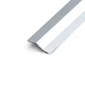 Barre de seuil multi niveaux adhésif inox 3M 30 x 83 cm