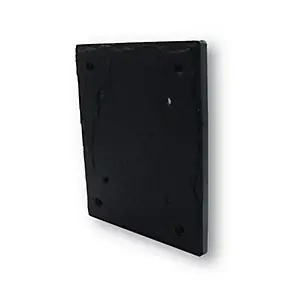 Plaque de numéro de rue, en schiste, noir, L.15 x l.18,5 cm, Chapuis CIXA11