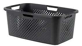 Panier à linge 40 L Sundis gris anthracite