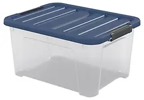 Boite de rangement taille M Wave Box 24L transparent