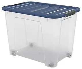 Boite de rangement taille XL Wave Box 60L transparent