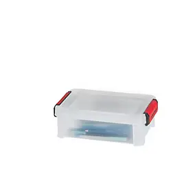 Boîte de rangement avec couvercle Sundis Clip & Store 2,5 L transparent