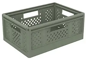 Boîte de rangement 14L Sundis Fold'n Store P.38,6 cm plastique vert sauge