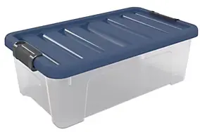 Boîte de rangement 5L Sundis Wave P.33 cm plastique transparent