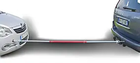Barre de remorquage homologuée Tüv Mottez 2,35m