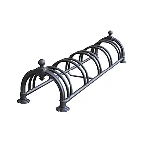 Râtelier pour 5 vélos L. 160 cm Versaille Mottez acier