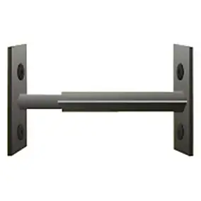 Barreau télescopique, de fenêtre, acier noir, Mottez, L.55 à 103 cm