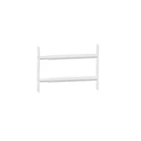 2 barreaux télescopiques de fenêtre, acier blanc, Mottez, L.30 à 55 cm
