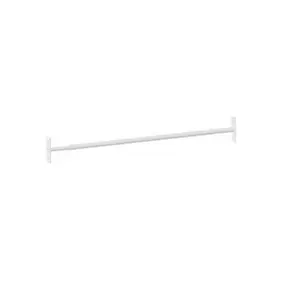 Barreau télescopique de fenêtre, acier blanc, Mottez, L.99 à 188 cm