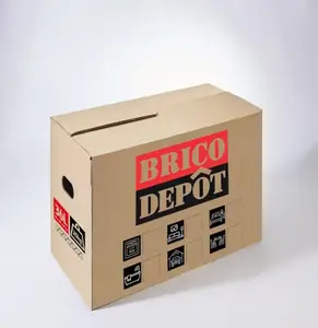 Carton de déménagement Brico dépôt 36 L - L. 40 x P. 30 x H. 30 cm