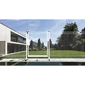 Panneau de sécurité piscine Aquaplace blanc H.130 x L.198 cm – finition résistante aux UV
