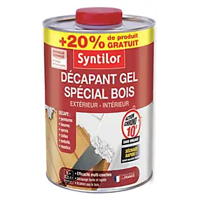 Décapant gel pour le bois Syntilor 1L+20% gratuit