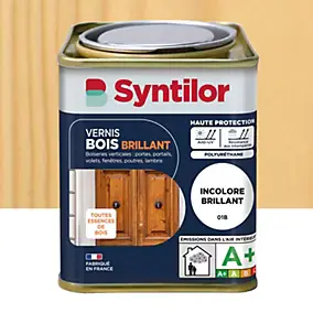 Vernis bois incolore brillant Syntilor 0.25 L