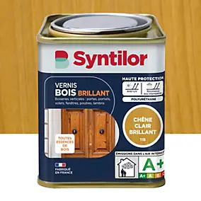 Vernis bois chêne clair brillant Syntilor 0.25 L