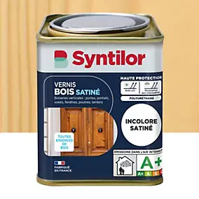 Vernis bois incolore satiné Syntilor 0.25 L