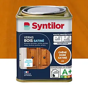 Vernis bois chêne doré satiné Syntilor 0.25 L