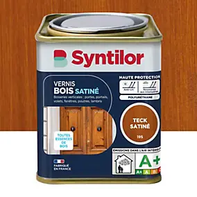 Vernis bois teck satiné Syntilor 0.25 L