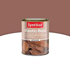 Mastic Bois teinte rouge Syntilor 250g