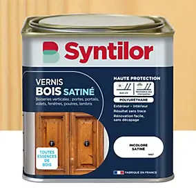 Vernis bois incolore satiné Syntilor 0.5 L