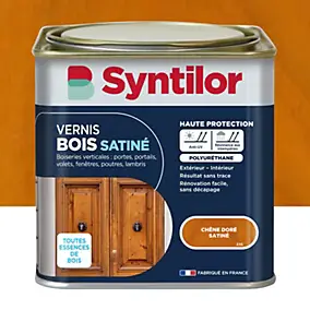 Vernis bois chêne doré satiné Syntilor 0.5 L