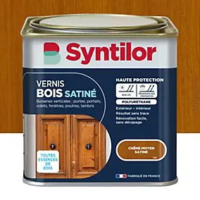 Vernis bois chêne moyen satiné Syntilor 0.5 L