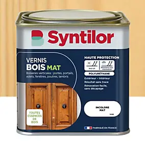 Vernis bois incolore mat Syntilor 0.5 L