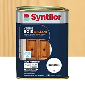 Vernis bois incolore brillant Syntilor 1L