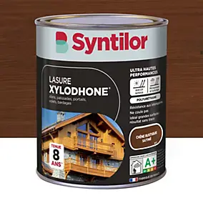 Lasure extérieure Xylodhone Syntilor Chêne rustique 1L garantie 8 ans
