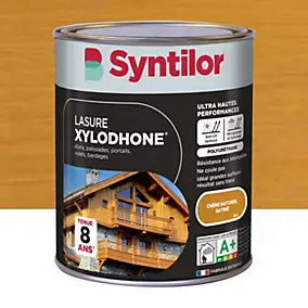Lasure extérieure Xylodhone Syntilor Chêne nature 1L - 8 ans