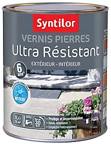Vernis pierres Ultra Résistant satiné Syntilor 1L