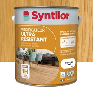 Vitrificateur Ultra Résistant Chêne Clair Satiné 5L