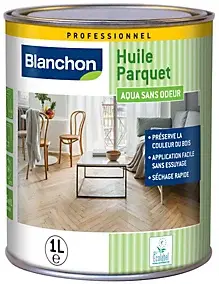 Huile bois intérieur professionnel Aqua Blanchon bois mat 1L