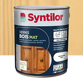 Vernis bois incolore mat Syntilor 2.5L