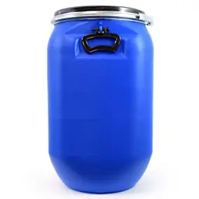 Fut en PEHD coloris bleu l.3,6 x H.6,2 cm 60L Interplast
